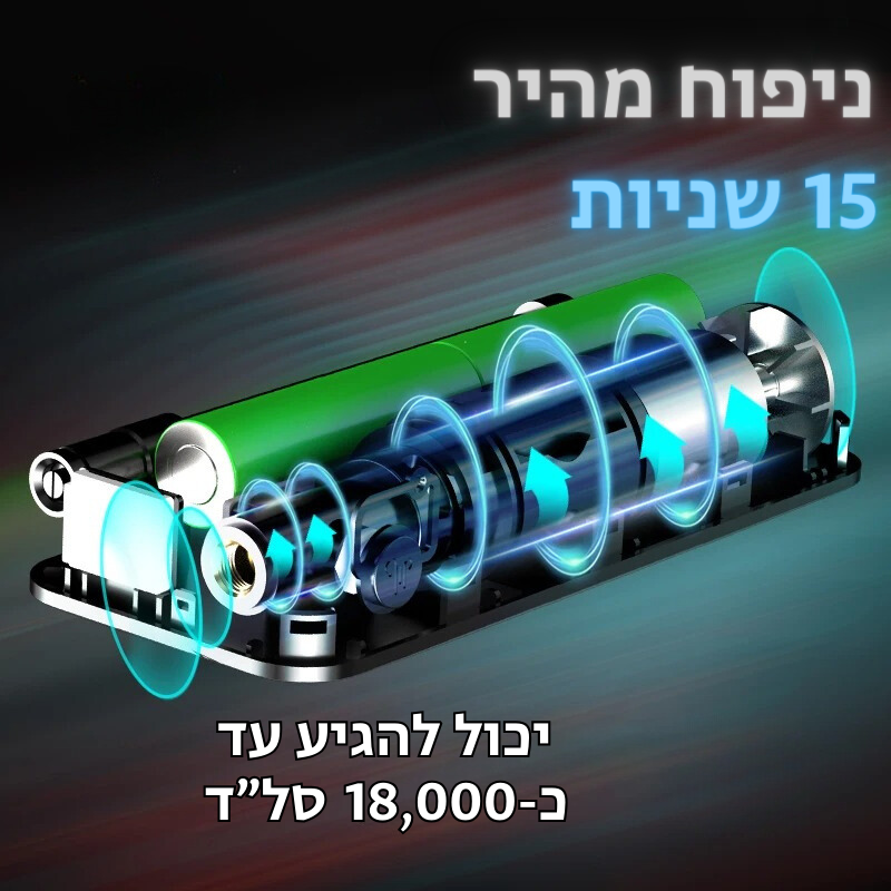 קומפרסור אלחוטי נטען - Verisul - Verisul